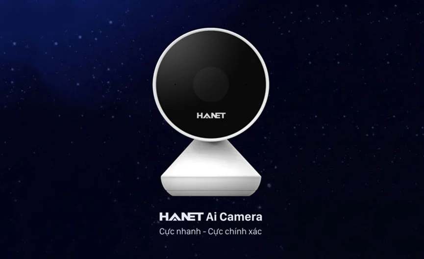 Camera IP Wifi AI Hanet HA1000 chuyên nhân diện khuôn mặt và chấm công