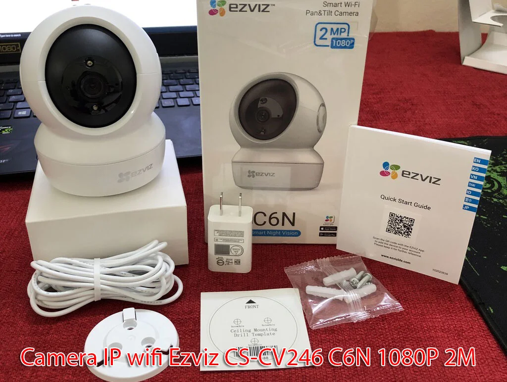 Camera IP wifi Ezviz CS-CV246 C6N 1080P 2MP (A0-1C2WFR)