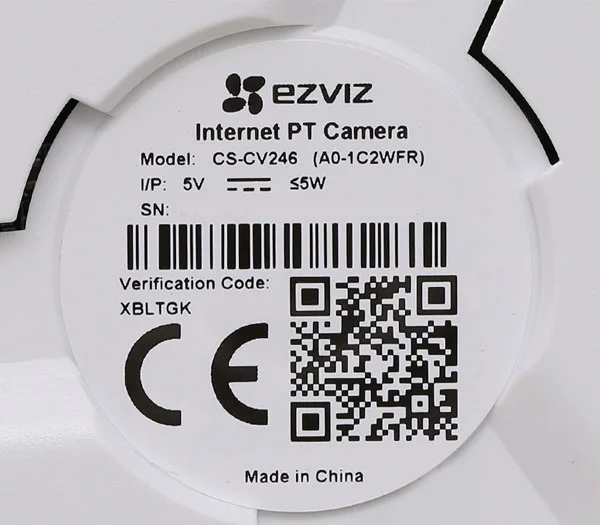Camera IP Wifi Ezviz CS-CV246 Full HD - Xoay 360